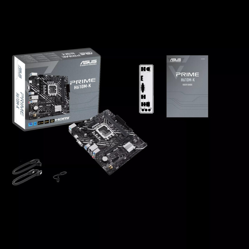 MAINBOARD ASUS PRIME H610M-K, DDR5, LGA 1700 MICRO ATX