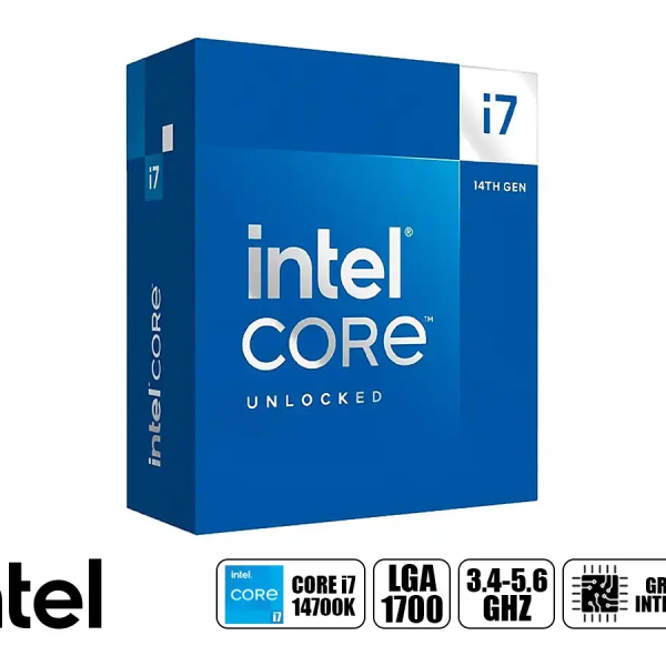 Procesador Intel Core i7-14700K 14ª Gen LGA1700 5.6GHz