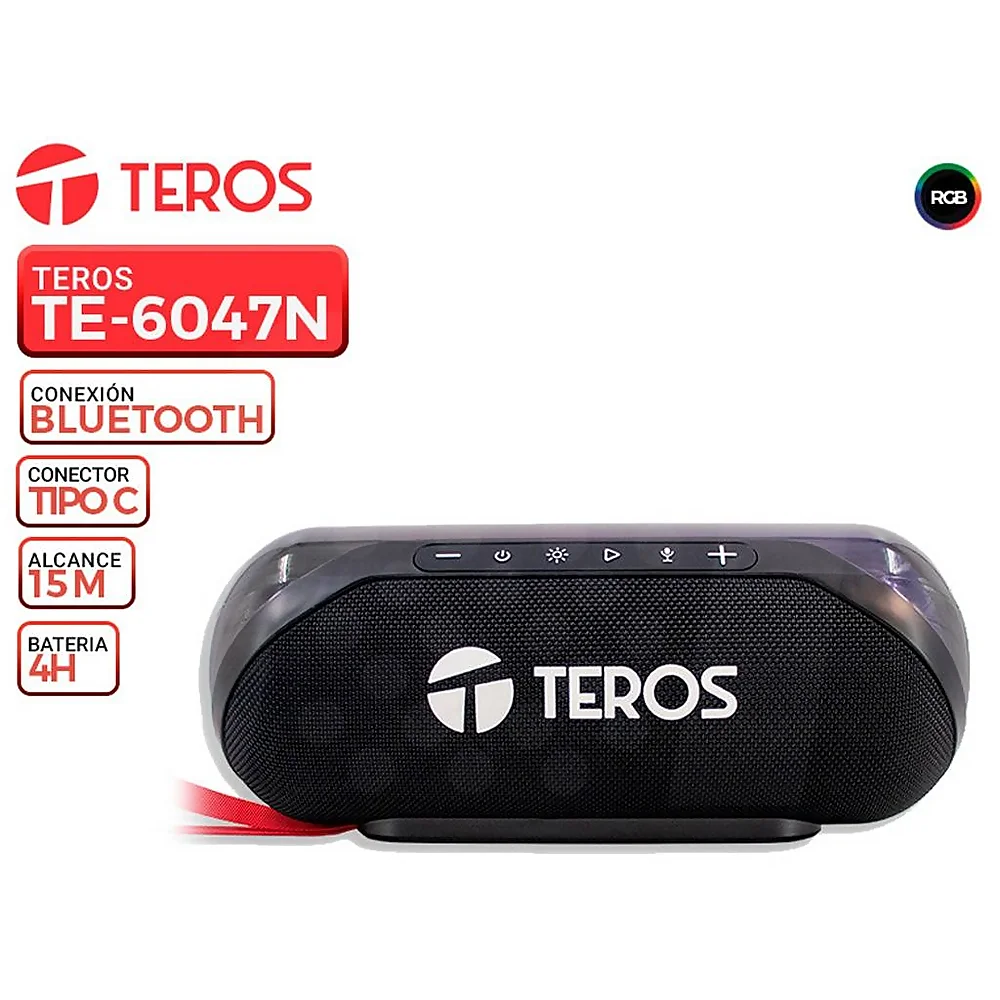 PARLANTE INALAMBRICO TEROS TE-6047N 20w