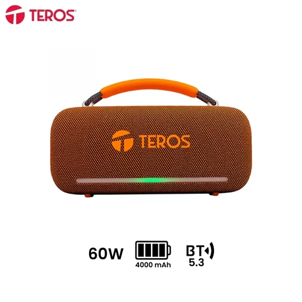 PARLANTE INALAMBRICO TEROS VB6049OR